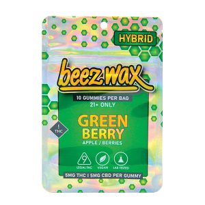 Holographic Green Berry THC Gummies