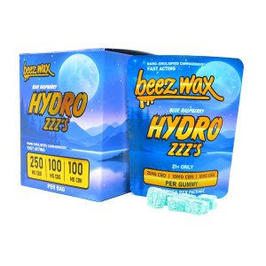 5MG THC/CBD Hydro ZZZs Blue Raspberry