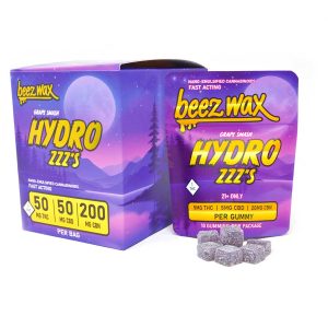 5MG THC/CBD Hydro ZZZs Grape Smash