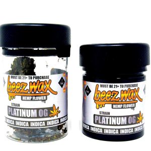 Beezwax Platinum OG Hemp Flower