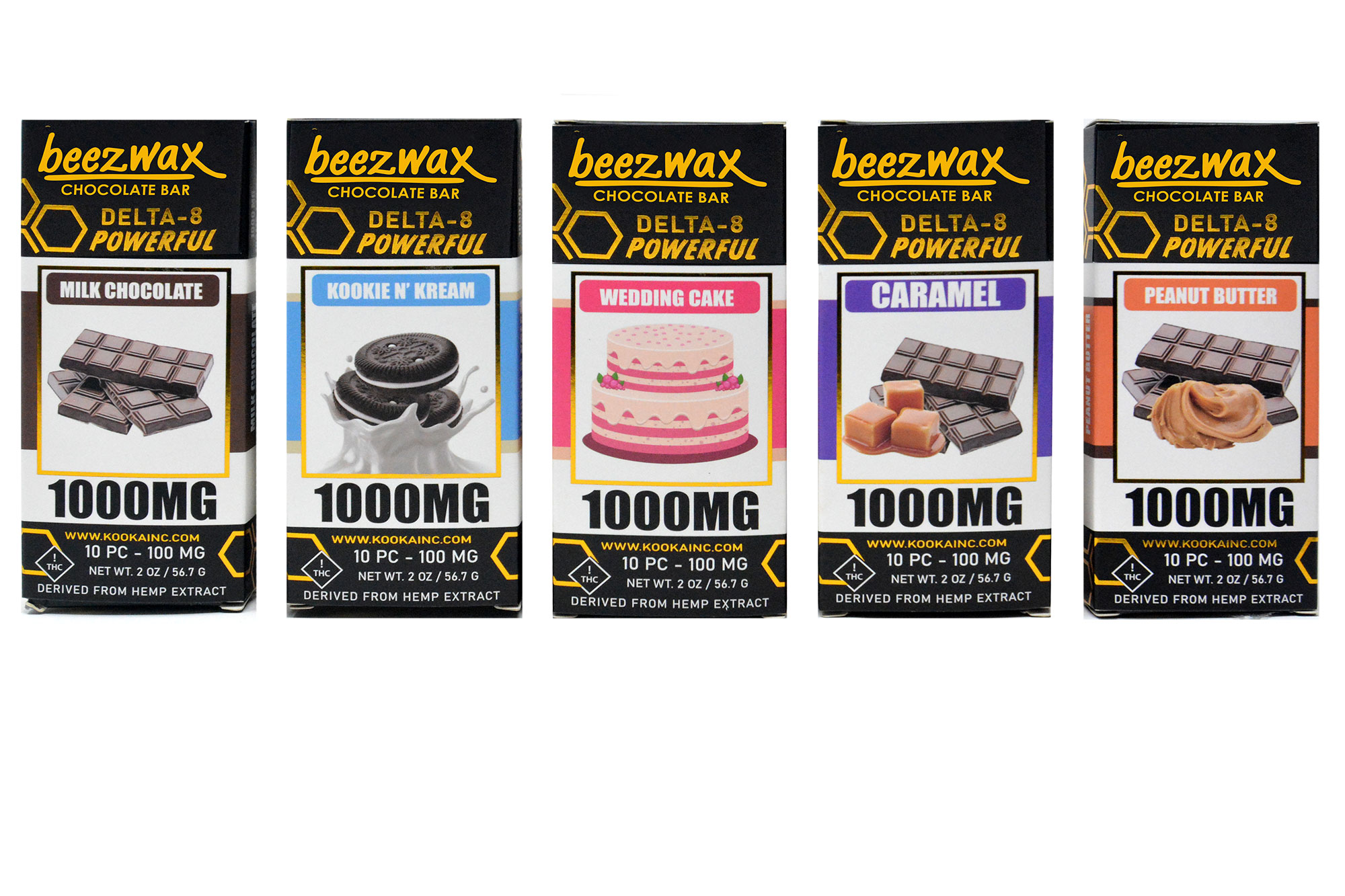 1000MG THC Delta 8 Milk Chocolate