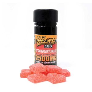 100's Strawberry Smash 2500MG Gummies