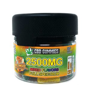 2500MG Mixed Flavor CBD Gummies