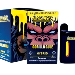 5.5 Gram THC Disposable Gorilla Glue