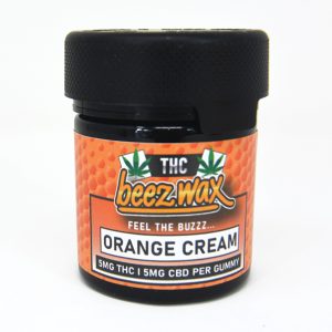 Beezwax Orange Cream THC Gummies