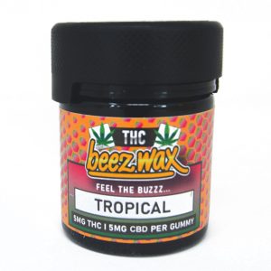 Beezwax Tropical THC Gummies