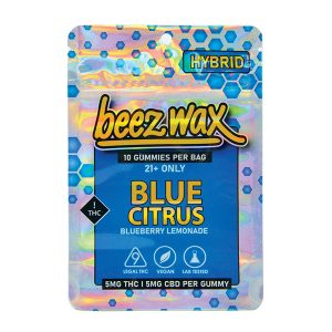 Holographic Blue Citrus THC Gummies