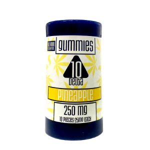 Delta 10 Pineapple Gummies (Clearance)