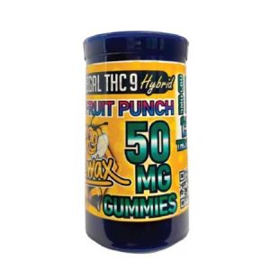 THC 9 Fruit Punch Hybrid Gummies