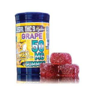 THC 9 Grape Hybrid Gummies