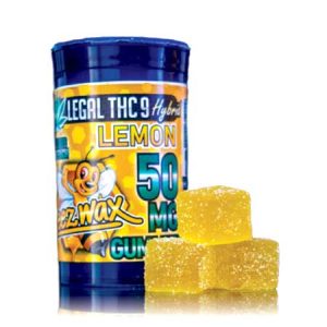 THC 9 Lemon Hybrid Gummies