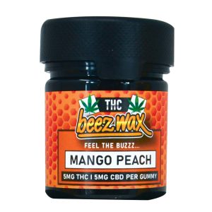 Beezwax Mango Peach THC Gummies
