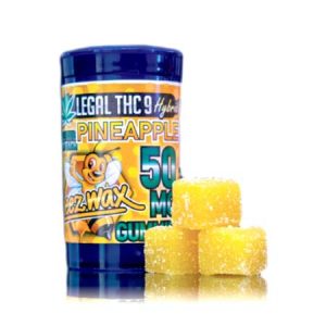 THC 9 Pinneapple Hybrid Gummies