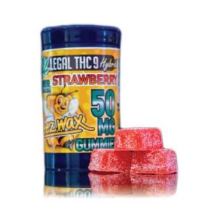 THC 9 Strawberry Indica Gummies